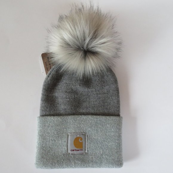 Carhartt Beanie Handmade in USA Pom